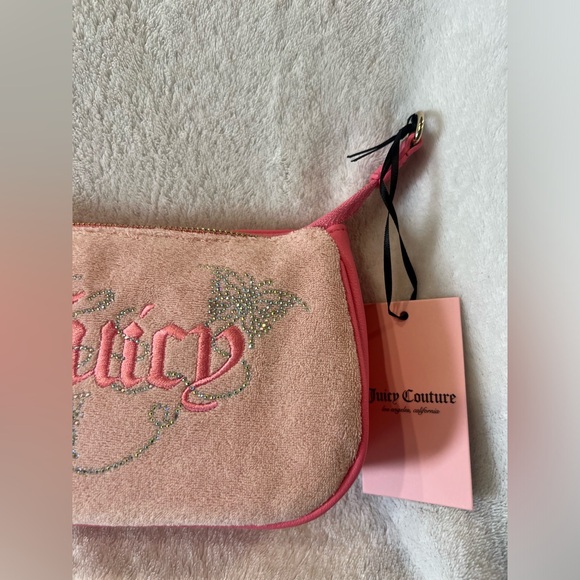 Juicy Couture Wing It Mini Wristlet Purse – Pink Diamond Butterfly - Picture 5 of 10